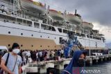 Pelabuhan Bima mulai dipadati pemudik