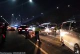 Contraflow arah Cikampek Jalan Tol Jakarta-Cikampek