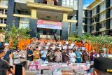 Polda Sumbar tangkap 436 pelaku narkoba dalam empat bulan (Video)
