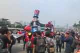 Ribuan buruh mulai padati depan gedung DPR/MPR RI peringati May Day 2025