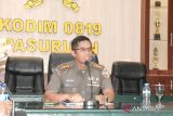 Truk Kostrad terbakar di Tol Gempol Jatim
