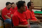 Jaksa tuntut hukuman mati empat kurir sabu 40 kilogram