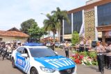 Polresta Bandarlampung beri imbauan jaga kamtibmas melalui kendaraan dinas