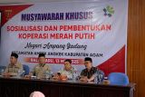 Pemkab Agam targetkan pendirian 92 Koperasi Merah Putih rampung akhir Mei