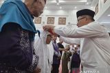348 Calon Haji Bukittinggi dilepas secara resmi, Tertua usia 86 dan Termuda 18 tahun
