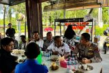Kapolres Agam gelar coffee morning bersama media pererat silaturahmi