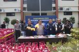 Polres Temanggung  bongkar pengoplos gas elpiji subsidi