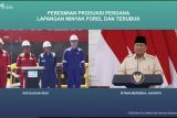 Prabowo sebut proyek migas Natuna bukti anak bangsa kuasai teknologi