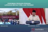 Prabowo sebut dua lapangan minyak di Natuna tonggak mencapai swasembada energi