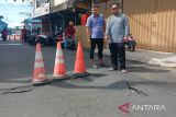 Akses Jalan Pelantar II Tanjungpinang ditutup akibat amblas