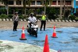 Polres OKU edukasi pelajar untuk  tertib berlalu lintas