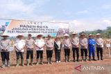 Baharkam Polri panen raya jagung hibrida di Cianjur mencapai 125 ton