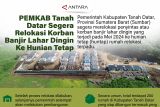 Pemkab Tanah Datar segera relokasi korban banjir lahar dingin ke hunian tetap