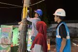 PLN lakukan pemeriksaan berkala di pusat keramaian Lampung Utara