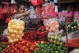 Pantauan harga Badan Pangan Nasional, harga bawang merah Rp37 ribu per kg, telur ayam Rp29 ribu per kg
