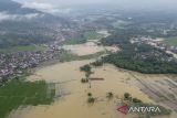 Lahan pertanian terendam banjir di Ciamis