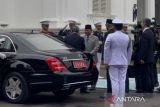 Presiden Prabowo terima kunjungan PM Li Qiang di Istana Merdeka
