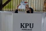 KPU Lampung catat partisipasi PSU Pesawaran hanya 64,50 persen