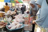 Harga bahan kebutuhan pokok di Mataram masih stabil