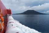 Badan Geologi imbau warga tidak masuki radius bahaya  Gunung Ruang