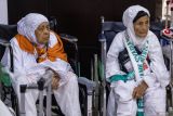 Kloter 15 Embarkasi Padang pungkas  keberangkatan calon haji dari Bandara Internasional Minangkabau