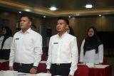 Sebanyak 14 CPNS Kanwil Kemenkum Sumsel ikuti orientasi secara serentak