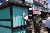 Satpol PP Tanjungpinang tertibkan lapak jualan pedagang di fasilitas umum