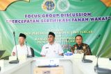 69 ribu bidang tanah wakaf di Jateng telah tersertifikat