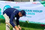 BTB Toll dan HKA tanam 500 bibit pohon untuk penghijauan di rest area Tol Bakter