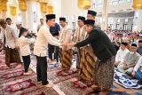 Wapres RI Gibran dan keluarga shalat Idul Adha di Solo
