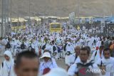 Menag memastikan seluruh peserta haji telah wukuf dan kini berada di Mina