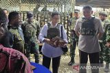 Menhan dan Menkeu tinjau garda terdepan di Nduga dengan Rompi Antipeluru