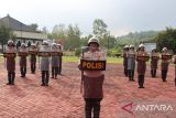 Polres Lingga latih kesiapsiagaan para personel hadapi potensi unjuk rasa
