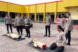 Polda Sulteng tingkatkan kemampuan pertolongan pertama personel