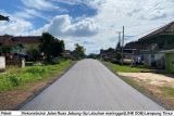 Proses perbaikan dua ruas jalan prioritas di Lampung telah selesai