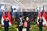 Prabowo-PM Wong saksikan 19 MoU Indonesia dengan Singapura
