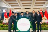 Presiden Prabowo-PM Wong meluncurkan proyek kolaborasi energi terbarukan