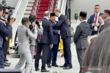 Prabowo tiba di St. Petersburg, disambut Wakil PM Rusia