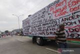 Ratusan sopir truk demo tuntut revisi aturan ODOL di Jateng