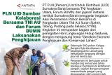 PLN UID Sumbar kolaborasi bersama TNI AU dan Forum BUMN laksanakan penghijauan
