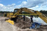 Polres Bintan pasang garis polisi di 3 lokasi tambang pasir ilegal