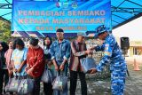 Lanud Husein Sastranegara Jabar mendistribusikan ratusan paket sembako