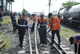 KAI Divre III Palembang terapkan manajemen Safety Walkthrough pastikan keselamatan perjalanan Kereta Api