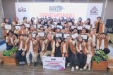 Semen Gresik salurkan beasiswa mahasiswa prasejahtera berprestasi