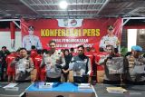 Polres Gowa tangkap 48 orang tersangka narkoba pada Operasi Antik Lipu 2025
