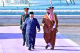 Presiden Prabowo bersama Pangeran MBS teken MoM DKT Indonesia - Arab Saudi