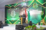 Kepala Kejaksaan Tinggi Kalimantan Selatan (Kejati Kalsel) Rina Virawati menyampaikan sambutan saat meresmikan gedung baru Kejati Kalsel di Banjarbaru, Kamis (3/7/2025). Jaksa Agung melakukan kunjungan kerja di wilayah Kalsel termasuk meresmikan Kantor Kejati Kalsel dan mendatangi Kejari Banjarmasin. ANTARA/Firman