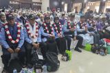 Jemaah haji Kabupaten Pasaman kloter 13 tiba di tanah air