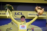 Pembalap sepeda Mathieu Van der Poel rebut puncak klasemen umum Tour de France
