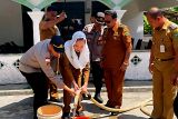 Pemkab Natuna dan polres sinergi cukupi kebutuhan air bersih warga Desa Tapau